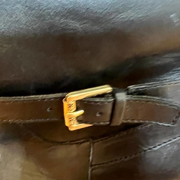 LAUREN Ralph Lauren Bethan style Tall Zip Black Leather Heel Boots, size 9.5 - Picture 10 of 10